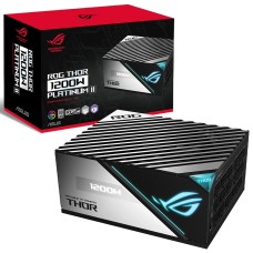 ASUS ROG THOR (1000W), >90%, 80+ Platinum, 135мм, 1xMB 24pin(20+4), 2xCPU 8pin(4+4), 6xMolex, 12xSATA, 8xPCIe 8pin(6+2), Fully Modular, ARGB, ROG-THOR-1000P2-GAMING