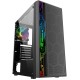 2E GAMING SPERO (G2052), MidT, 2xUSB2.0,1xUSB3.0, 1x120mm ARGB+strip,TG (side panel),without PSU,black