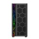 2E GAMING SPERO (G2052), MidT, 2xUSB2.0,1xUSB3.0, 1x120mm ARGB+strip,TG (side panel),without PSU,black