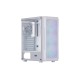 2E Gaming Hexagon G338W, without PSU, 2xUSB 3.0, 1xUSB Type-C, 1x120mm, 3x120mm ARGB, TG Side Panel, ATX, White