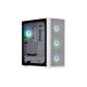 2E GAMING GI01W without PSU, 2xUSB3.0, 1xUSBType-C, 3x140mm ARGB, 1x120mm ARGB, VGA 380mm, LCS ready, controller with remote, TG Side Panel, EATX, white