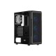 2E GAMING HEXAGON (G338) MidT,2xUSB2.0,1xUSB3.0, 1x120+3x120ARGB ,TG (side panel),without PSU,black