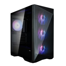 Zalman Z9 Iceberg MS without PSU, 2xUSB3.0, 2xUSB2.0, 1xUSB 3.1 Gen2 Type-C, 4x140mm ARGB, VGA 390mm, LCS ready, TG Side Panel, EATX, black