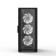 Zalman I3 Neo TG without PSU, 1xUSB3.0, 2xUSB2.0, 4x120mm ARGB, VGA 355mm, LCS ready, TG Side/Front Panel, ATX, black