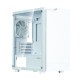 Zalman T4 Plus without PSU, 2xUSB3.0, 1xUSB2.0, 1x120mm ARGB, VGA 3200mm, TG Side Panel, mATX, white