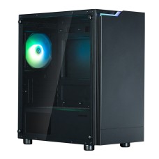 Zalman T4 Plus without PSU, 2xUSB3.0, 1xUSB2.0, 1x120mm ARGB, VGA 3200mm, LCS ready, TG Side Panel, mATX, 