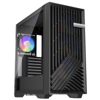 1ST Player D4 Black 4XF1 LED Coolers; Supports ATX MB D4-BK-4F1