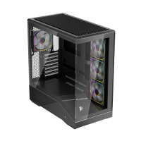 1st Player GM7 ATX Case included 4xFN7 ARGB Case fan GM7-BK-3FN7R-1FN7