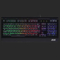 2E GAMING Keyboard KG320 LED USB Black Ukr