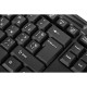 2E Keyboard KM1040 USB Black