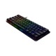 Razer Keyboard mechanical Huntsman Mini 61key, Purple Switch, USB-A, EN/RU, RGB, black