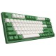 Akko Keyboard 3087 Matcha Red Bean Cherry MX Brown, RU, Green