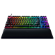 Razer Keyboard mechanical Huntsman V2 TKL 87key, Purple Switch, USB-A, EN/RU, RGB, black