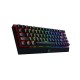 Razer Keyboard BlackWidow V3 Mini HyperSpeed RGB 68key Green Switch USB/WL/BT EN Black