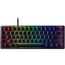 Razer Keyboard Huntsman Mini RGB 61key Purple Switch USB EN Black