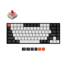 Keychron K2 84 Key Gateron White LED Red