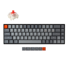 Keychron K6 68 Key Gateron White LED Red