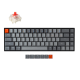 Keychron K6 68 Key Gateron White LED Red