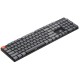 Keychron K5SE 104 Key Optical Red White Led Hot-Swap WL UA Black