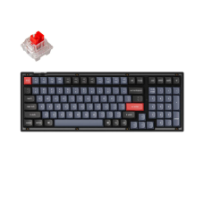 Keychron V5 100Key, K Pro Red, Hot-Swap, QMK, USB-A, EN/UKR, RGB, Frosted Bl