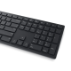 DELL Pro Wireless Keyboard and Mouse - KM5221W - Russian (QWERTY) - Black