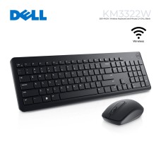 DELL Wireless Keyboard and Mouse-KM3322W - Russian