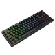 1ST PLAYER MK8 TITAN (104 KEYS) Gateron Switches: Red; 13 Commonly Used Keys With Interchangeable SWITCH Synchronously (Compatible With Cherry/Kailh/Gateron Switch); Ergonomic Design Concept; Full N-Key Rollover Function with WIN lock; RGB LED effects; Do