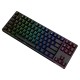 1ST PLAYER MK8 TITAN (104 KEYS) Gateron Switches: Red; 13 Commonly Used Keys With Interchangeable SWITCH Synchronously (Compatible With Cherry/Kailh/Gateron Switch); Ergonomic Design Concept; Full N-Key Rollover Function with WIN lock; RGB LED effects; Do