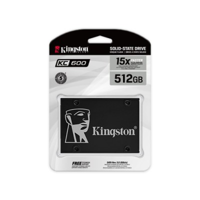 SSD Kingston 2.5"  512GB SATA KC600