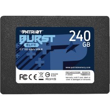 PATRIOT BURST ELITE 240GB SAT A3 SSD; R/W Speed: 450/320