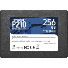 Patriot P210 256GB SATA3 2.5 SSD P210S256G25; R/W Speed: 500/400