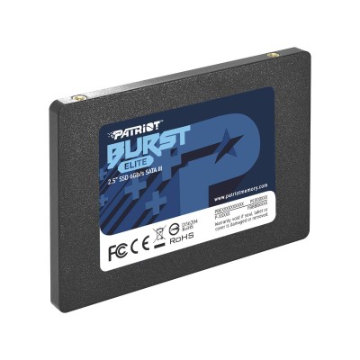 Patriot  BURST ELITE 480GB SATA3 2,5";  R/W Speed: 450/320