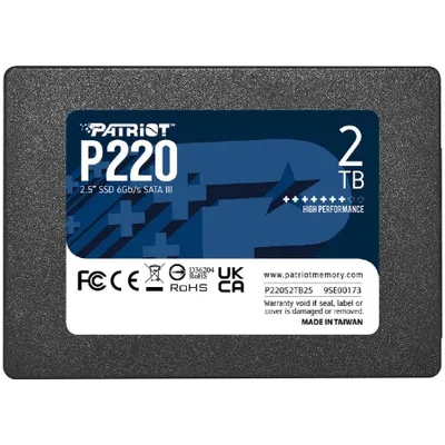 Patriot P220S2TB25 P220 2TB 2.5 SATA3 SSD