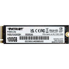 Patriot P400LP1KGM28H P400 Lite 1000GB M.2 2280 PCIe Gen4 x4 SSD