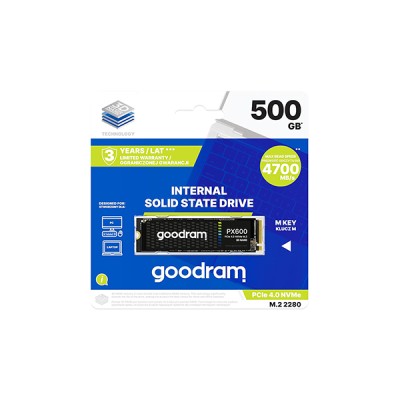 SSD GOODRAM PX600 500GB PCIe 4x4 M.2 2280