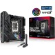 ASUS Motherboard ROG STRIX B760-I GAMING WIFI s1700 B760 2xDDR5 M.2 HDMI DP Wi-Fi BT mITX